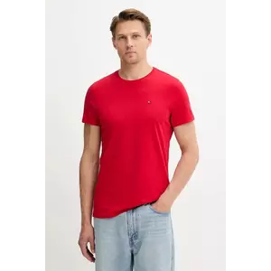 Tommy Jeans tricou din bumbac culoarea alb, uni, DM0DM04411 imagine