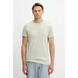 Tommy Jeans tricou din bumbac culoarea alb, uni, DM0DM04411 imagine