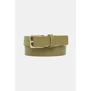 Answear Lab curea de piele culoarea bej imagine