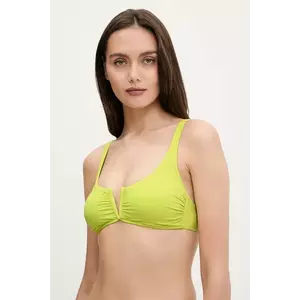 United Colors of Benetton sutien de baie culoarea negru, cupă usor rigidizata, 3P5H5R1JZ imagine