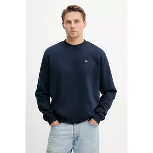 Tommy Jeans bluză culoarea bej, uni, DM0DM20741 imagine