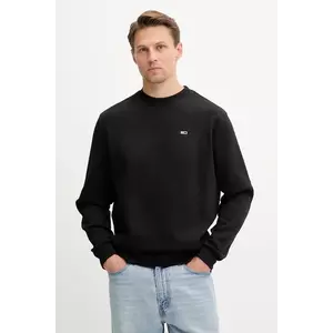 Tommy Jeans bluză culoarea bej, uni, DM0DM20741 imagine