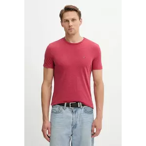 Tommy Jeans tricou culoarea bej, uni, DM0DM20363 imagine