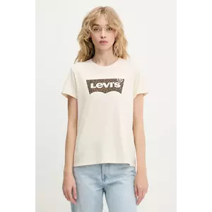 Levi's tricou din bumbac LSE THE PERFECT TEE culoarea bleumarin, A2086 imagine