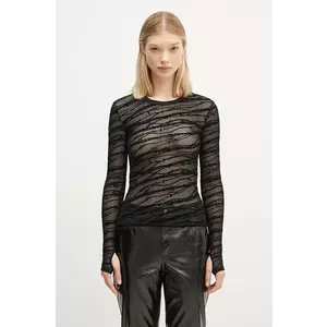 KSUBI longsleeve Sliver Longsleeve Top Unchained culoarea negru, WFA24FT007 imagine