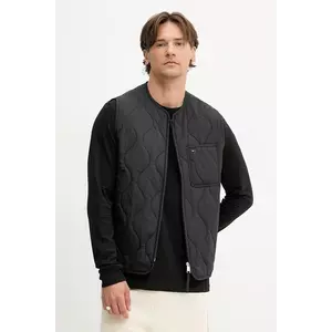 Tommy Jeans vestă culoarea negru, de tranziție, DM0DM21677 imagine