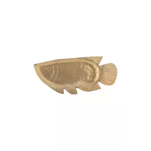 Bloomingville tavă decorativă Fabius 35, 5 x 1 x 17 cm culoarea bej imagine