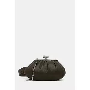 Weekend Max Mara poșetă piele CUBICO culoarea verde, 2525516194600 imagine