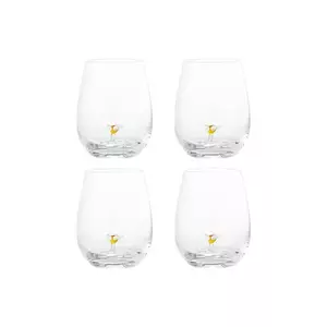 Bloomingville un set de ochelari Misa 560 ml 4-pack culoarea transparent imagine
