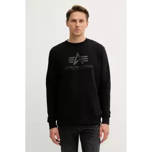 Alpha Industries bluză culoarea negru, cu imprimeu, 146311.515 imagine