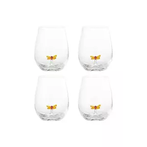 Bloomingville un set de ochelari Misa 560 ml 4-pack culoarea transparent imagine