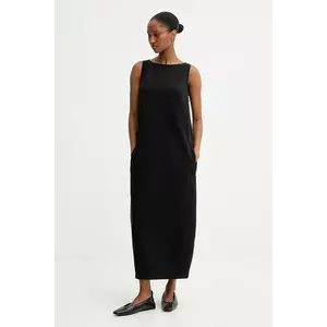 MM rochie ALBIO culoarea negru, maxi, drept, 2526626067600 imagine