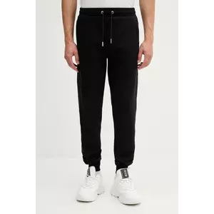 Karl Lagerfeld pantaloni de trening culoarea negru, cu imprimeu, 553902.705021 imagine