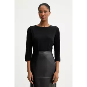 Weekend Max Mara longsleeve MULTIA culoarea negru, 2525946031600 imagine