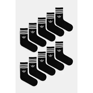 adidas Originals șosete 3-Stripes 6-pack culoarea negru, JV7411 imagine