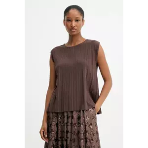 Weekend Max Mara top ANTIOPE culoarea maro, 2525366091600 imagine