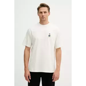 Karl Lagerfeld tricou din bumbac DISNEY culoarea bej, cu imprimeu, 553270.755098 imagine