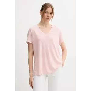 United Colors of Benetton tricou de in culoarea roz, 37UJD401Q imagine