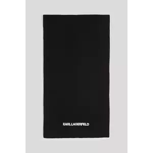 Karl Lagerfeld fular culoarea negru, A3W33144 imagine