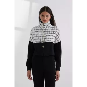 Karl Lagerfeld geacă culoarea negru, de tranzitie, A3W20005 imagine