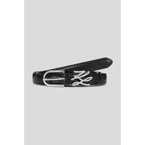 Karl Lagerfeld curea culoarea negru, A3W33038 imagine