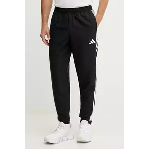 adidas Performance pantaloni de antrenament Tiro Essentials culoarea negru, cu imprimeu, JC5445 imagine