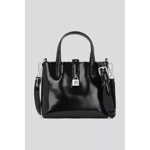 Karl Lagerfeld geantă de piele culoarea negru, A3W30288 imagine