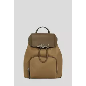 Karl Lagerfeld rucsac culoarea maro, mic, A3W30027 imagine