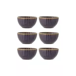 Bloomingville set de boluri Latina 400 ml 6-pack culoarea violet imagine