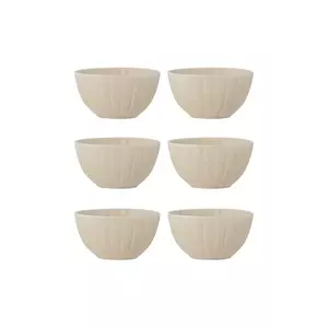 Bloomingville set de boluri Latina 165 ml 6-pack culoarea bej imagine