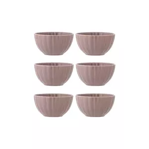 Bloomingville set de boluri Latina 400 ml 6-pack culoarea roz imagine