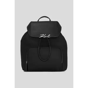 Karl Lagerfeld rucsac culoarea negru, mare, A3W30019 imagine