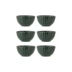 Bloomingville set de boluri Latina 400 ml 6-pack culoarea verde imagine