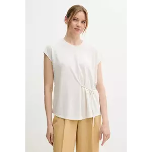 Sisley tricou culoarea bej, 3TGBL107D imagine