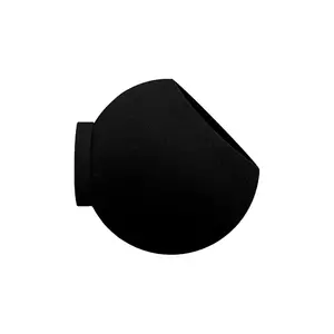 AYTM suport de perete pentru ghiveci Globe 17 x 15, 4 cm culoarea negru imagine