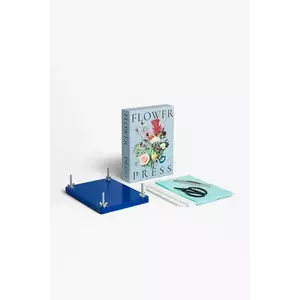 Printworks kit DIY pentru uscarea florilor plate Flower Press culoarea albastru imagine