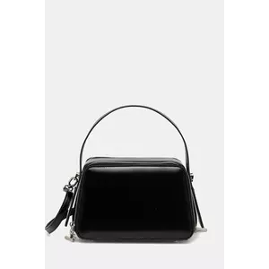 Answear Lab poseta de piele culoarea negru imagine