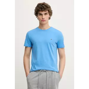 Tommy Jeans tricou culoarea bej, uni, DM0DM20363 imagine