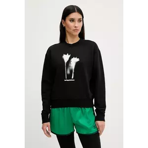 Karl Lagerfeld Jeans bluză culoarea negru, cu imprimeu, A3W20034 imagine