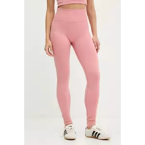 Pangaia leggings Plant-Stretch Compressive Leggings culoarea roz, uni, 10002427 imagine