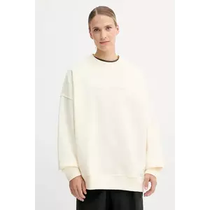 adidas Originals bluză Essentials culoarea bej, uni, JW1016 imagine