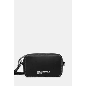 Karl Lagerfeld Jeans poșetă culoarea negru, A3W30012 imagine