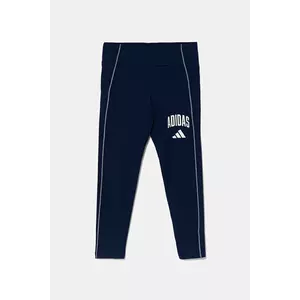 adidas leggins copii culoarea bleumarin, uni, JM5937 imagine