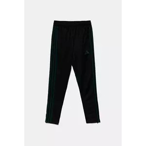 adidas Performance pantaloni de trening pentru copii culoarea negru, cu imprimeu, KC7235 imagine