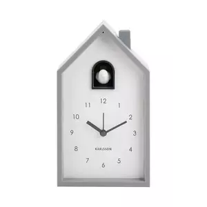 Karlsson ceas cu alarmă Modern Cuckoo culoarea gri imagine