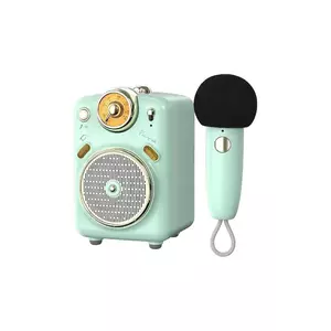 Divoom difuzor wireless și microfon Karaoke Fairy OK culoarea turcoaz imagine