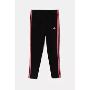adidas pantaloni de trening pentru copii culoarea negru, cu imprimeu, JY5002 imagine