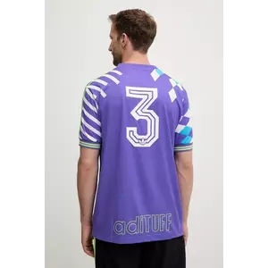 adidas Originals tricou Nuwave90Sjersey culoarea violet, cu imprimeu, KD4867 imagine