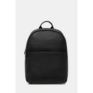 Joop! ghiozdan de piele culoarea negru, mare, uni, 4140006304 imagine