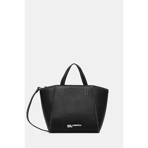Karl Lagerfeld Jeans poșetă culoarea negru, A3W30008 imagine